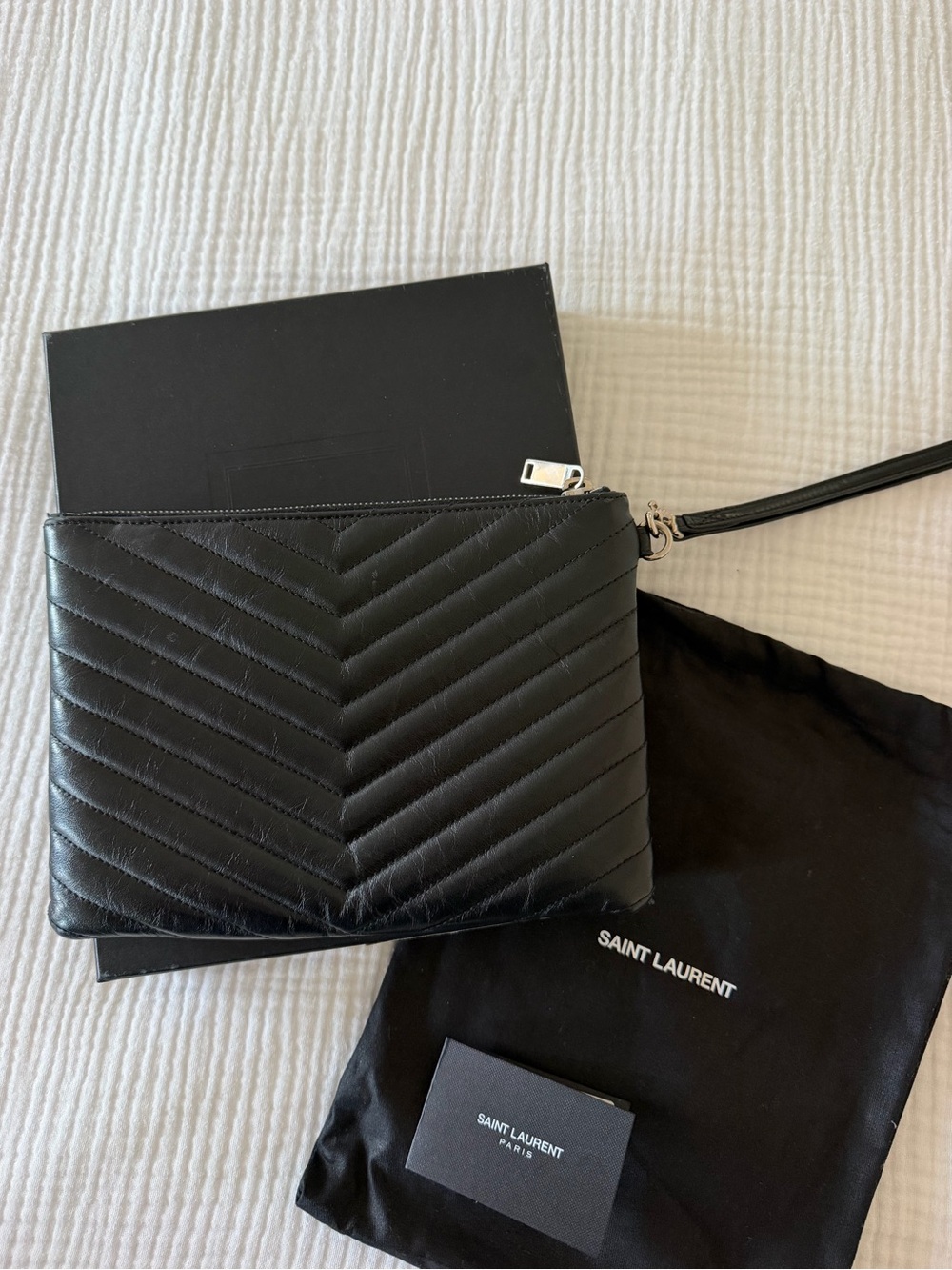 YSL Monogram Small Pouch - Picture 2 of 8